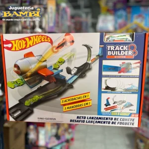 PISTA Hot Wheels Reto Lanzamiento de Cohete