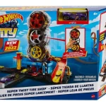 Hot Wheels City Super Tienda De Llantas 