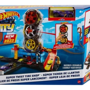 Hot Wheels City Super Tienda De Llantas 