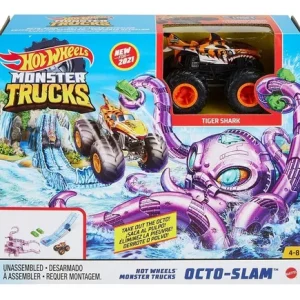 Hot Wheels Pista Monster Trucks Octo-slam