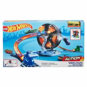 Pista Hot Wheels Desafio De La Ruleta Giratoria