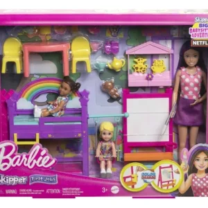 Barbie Muñeca Skipper Niñera Dia De Cuidado 