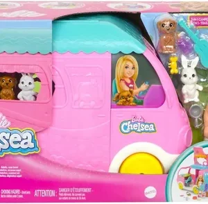 Barbie Playset Muñeca Chelsea Nuevo Camper Campamento