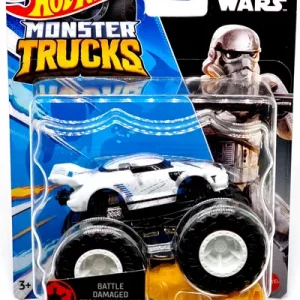 Hot Wheels Monster Trucks BATTLE DAMAGED STORMTROOPER