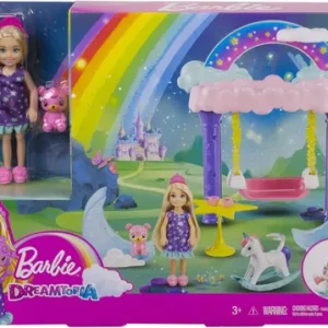 Barbie Dreamtopia Chelsea Casa De Árbol En Las Nubes
