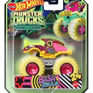 Hotwheels Monster Trucks Vehículo Glow