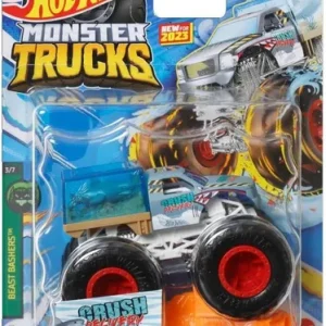 Hot Wheels Monster Trucks Camion Crush Delivery Tiburón
