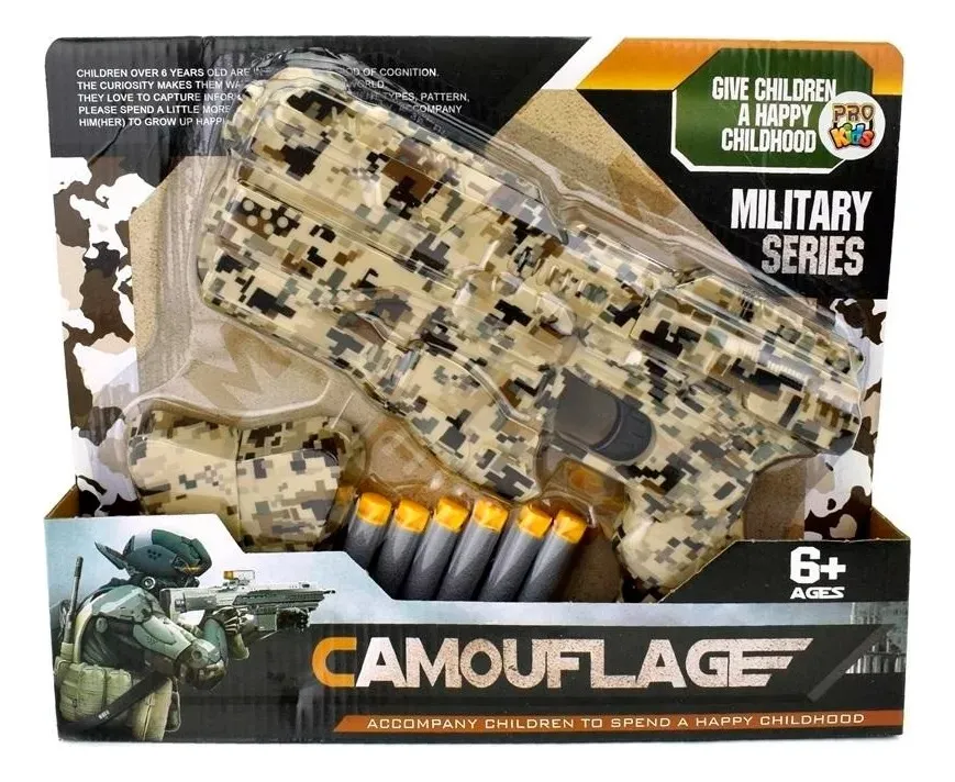 camouflage pistola