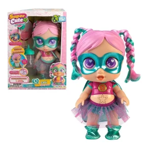 Muñeca Super Cute Gabi Power Mission Con Mamadera Luz Y Sonidos