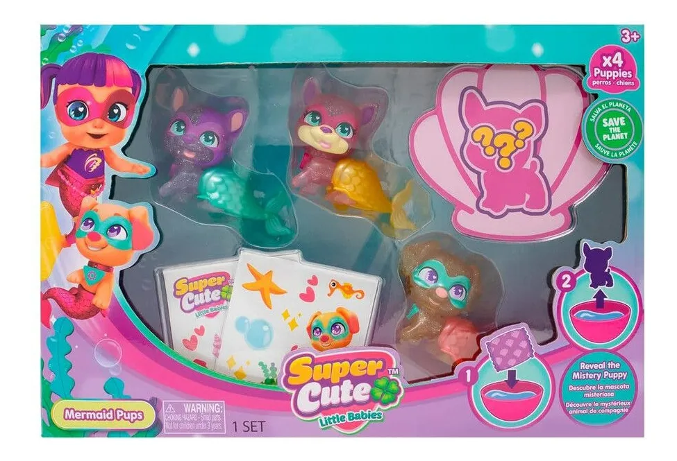 super cute mermaid pups