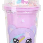 Vaso Acrilico 450ml Con Sorbete Chimola Personajes Color Oso