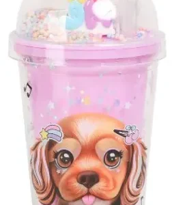Vaso Acrílico 450ml Con Sorbete Chimola Personajes Color Perro