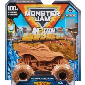 Vehículo Monster Jam Dragón 8 cm lavable