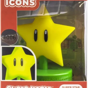 Lámpara 3d Super Mario Super Estrella