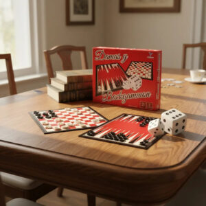 Juego De Mesa Damas Y Backgammon 2 En 1 Toto Games