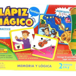Juego Educativo Implás Lápiz Mágico Junior Interactivo con Luz y Sonido