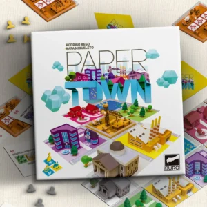 Paper Town Juego De Mesa Original Buro