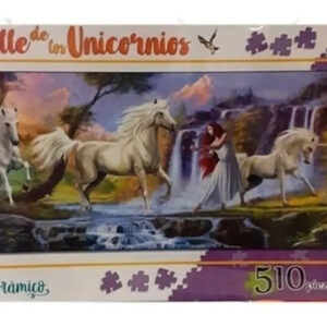 Puzzle Valle De Los Unicornios 510 Piezas Implas