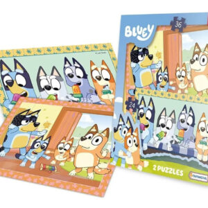 Rompecabezas Bluey X2 de 24 piezas de Tapimovil