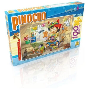 Puzzle Rompecabezas Pinocho 100 Piezas Cartón Implas
