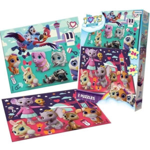 2 Puzzle 36 Y 24 Piezas Tots Disney Tapimovil
