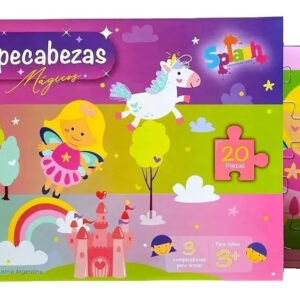 set de 3 Rompecabezas Mágicos de 20 piezas