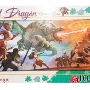 Puzzle Rompecabezas Lord Dragón Medieval 510 Piezas Implas