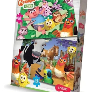 Puzzle De La Granja De Zenon De 12 Y 18 Piezas