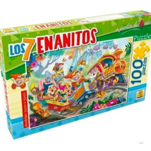 Puzzle Rompecabezas Los 7 Enanitos 100 Piezas Niños Implas