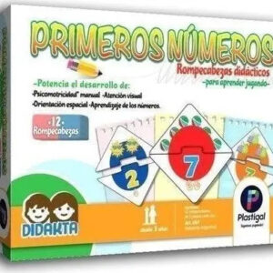 Juego De Mesa Rompecabeza Primeros Numeros Plastigal 607