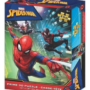 Rompecabezas 3D Prime 3D de Spider-Man de 200 piezas
