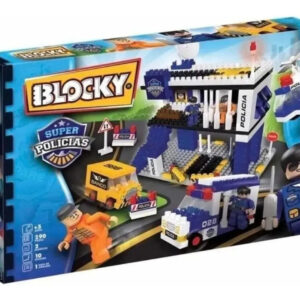 Blocky Super Policias 3 Cuartel General 290 Piezas