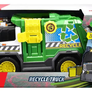 Camión de Basura Dickie Toys Recycle Truck Verde 30 cm con Luces y Sonido