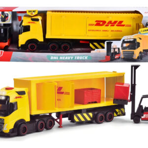 Camion Volvo Con Montacargas Dickie Toys 35cm Sonido Luces