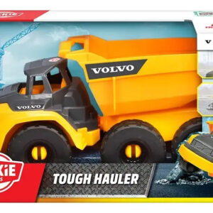 Camión Volquete Juguete Volvo Amarillo Dickie Toys Con Luces y Sonidos