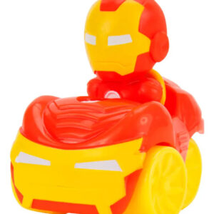 Mini Vehículo Marvel Iron Man Rojo de Plástico