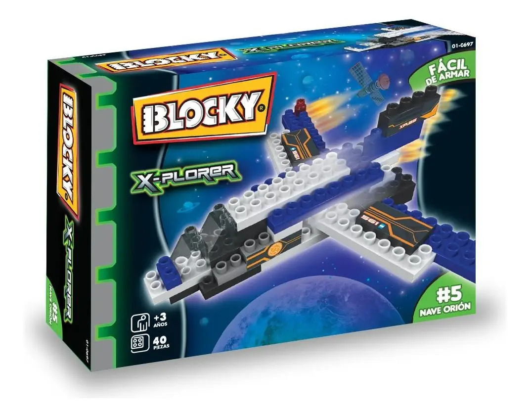 Bloques Blocky X-Plorer Nave Orion 40 Piezas