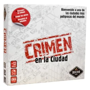 Juego De Mesa Crimen En La Ciudad Boerr Games Original